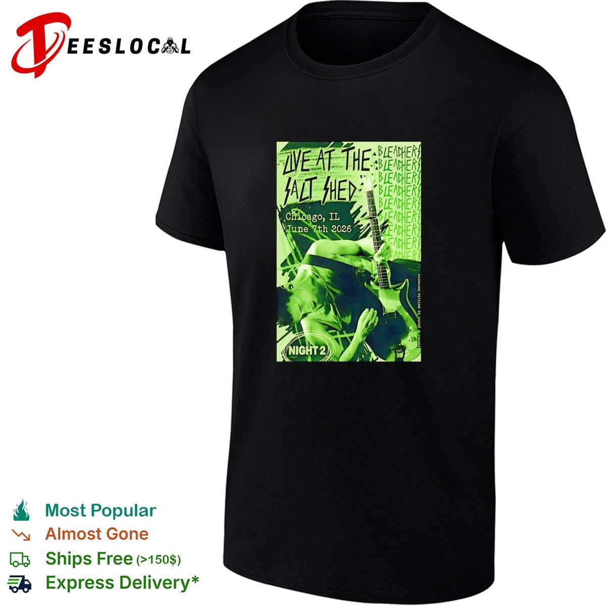The Salt Shed in Chicago IL June 7th 2026 shirt Unisex
