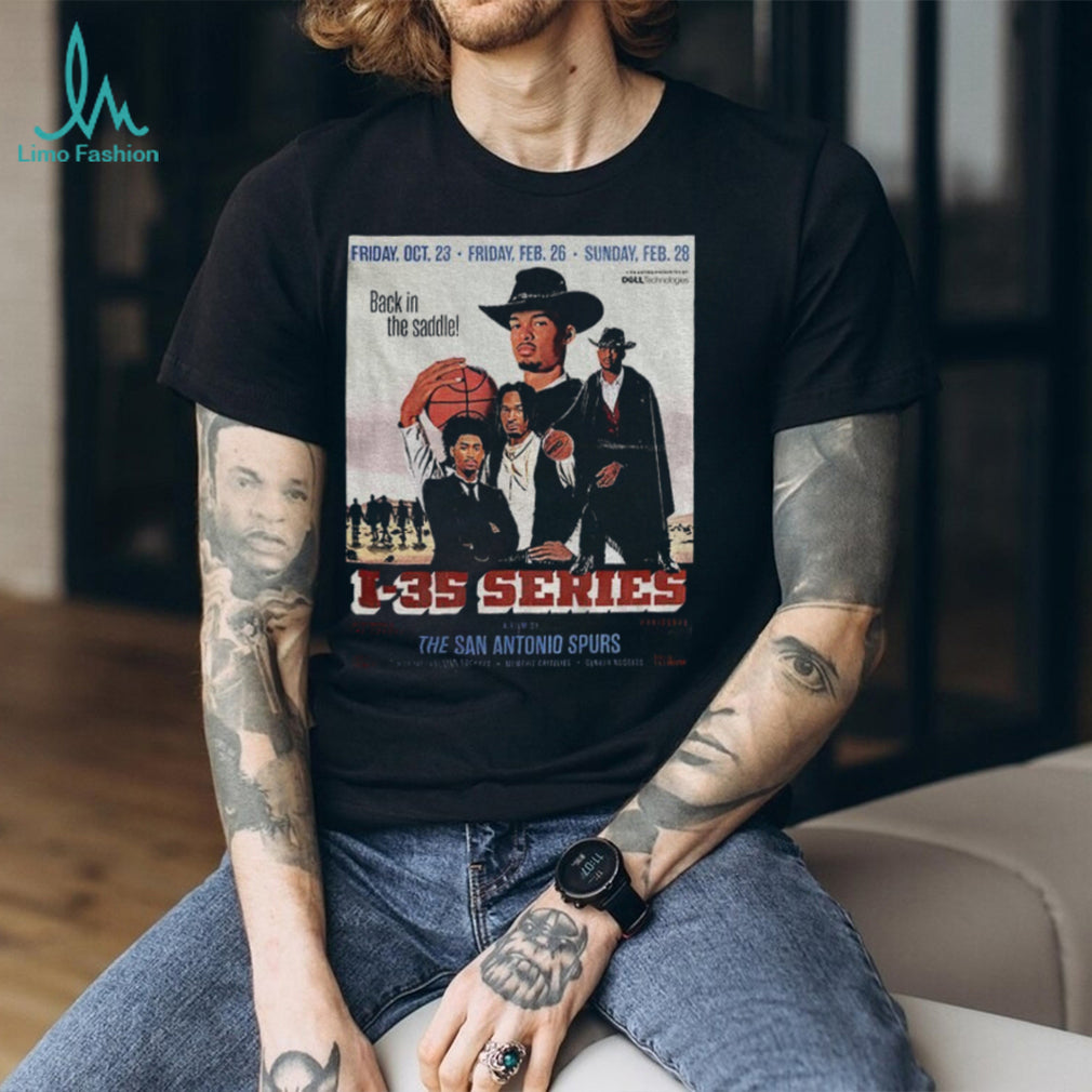 The San Antonio Spurs 1 35 series movie poster shirt