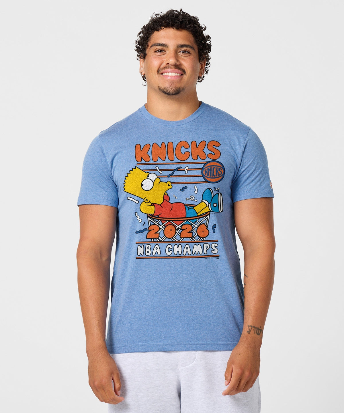 The Simpsons Bart x Knicks 2026 NBA Champs Unisex
