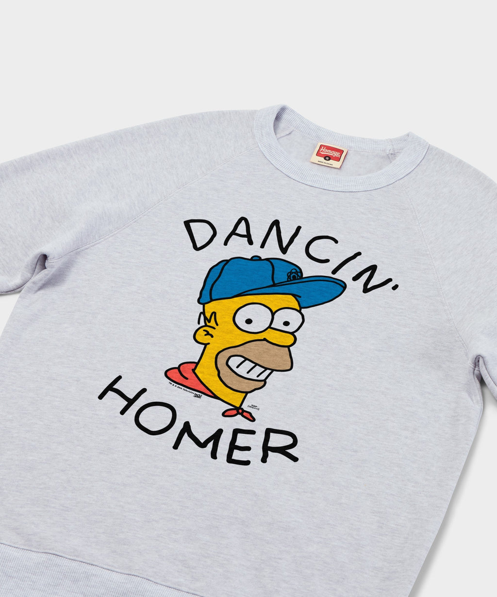 The Simpsons Dancin' Homer Crewneck Unisex