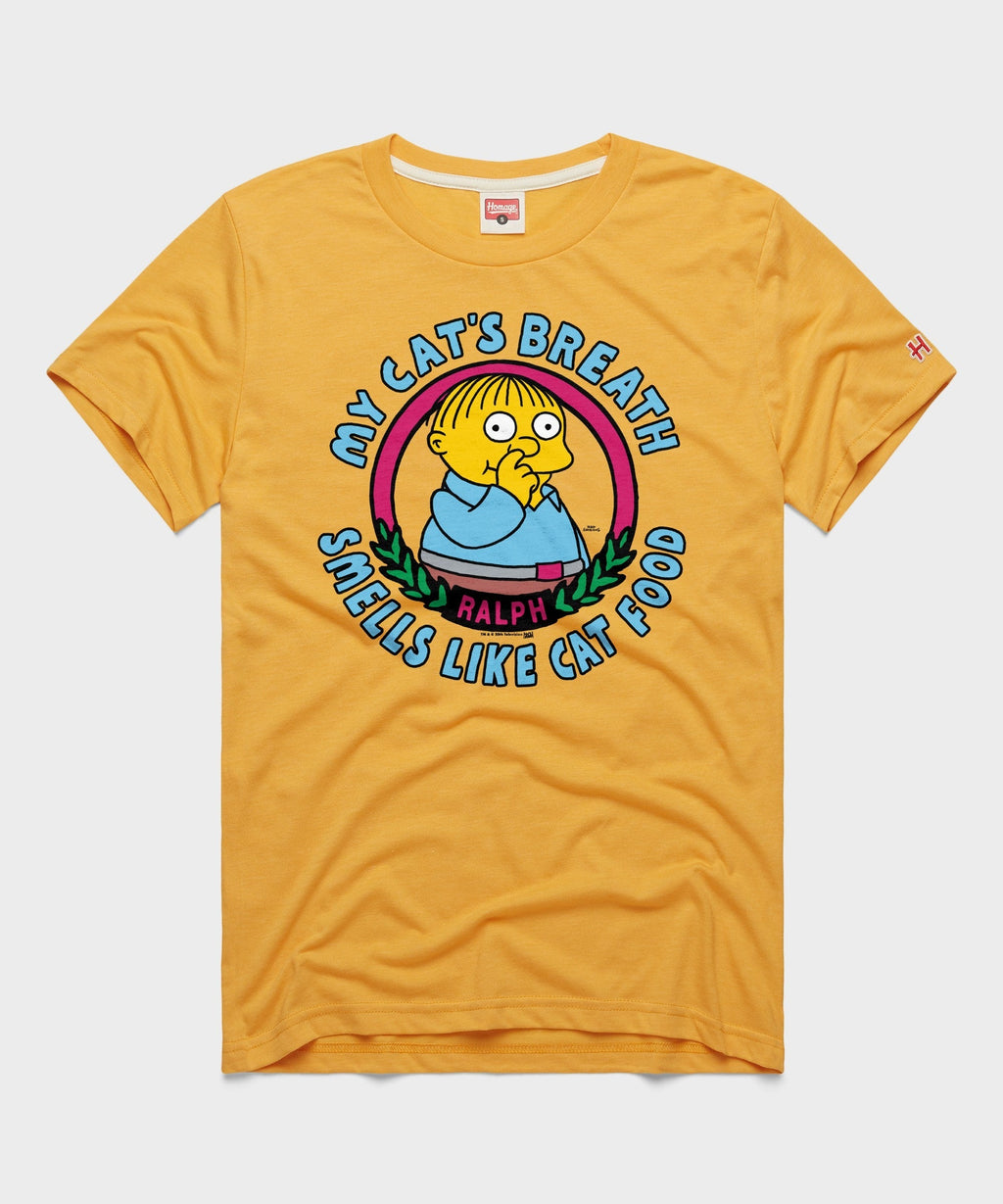 The Simpsons Ralph My Cat's Breath Smells Like Cat Food Unisex