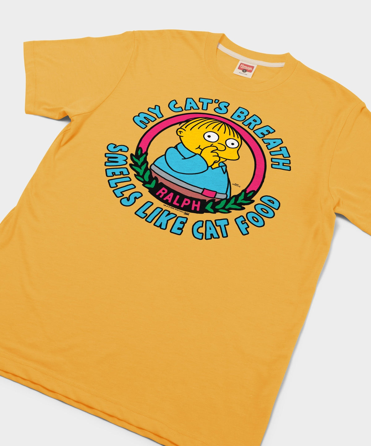 The Simpsons Ralph My Cat's Breath Smells Like Cat Food Unisex