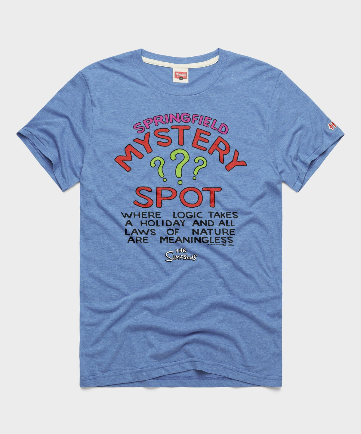The Simpsons Springfield Mystery Spot Unisex