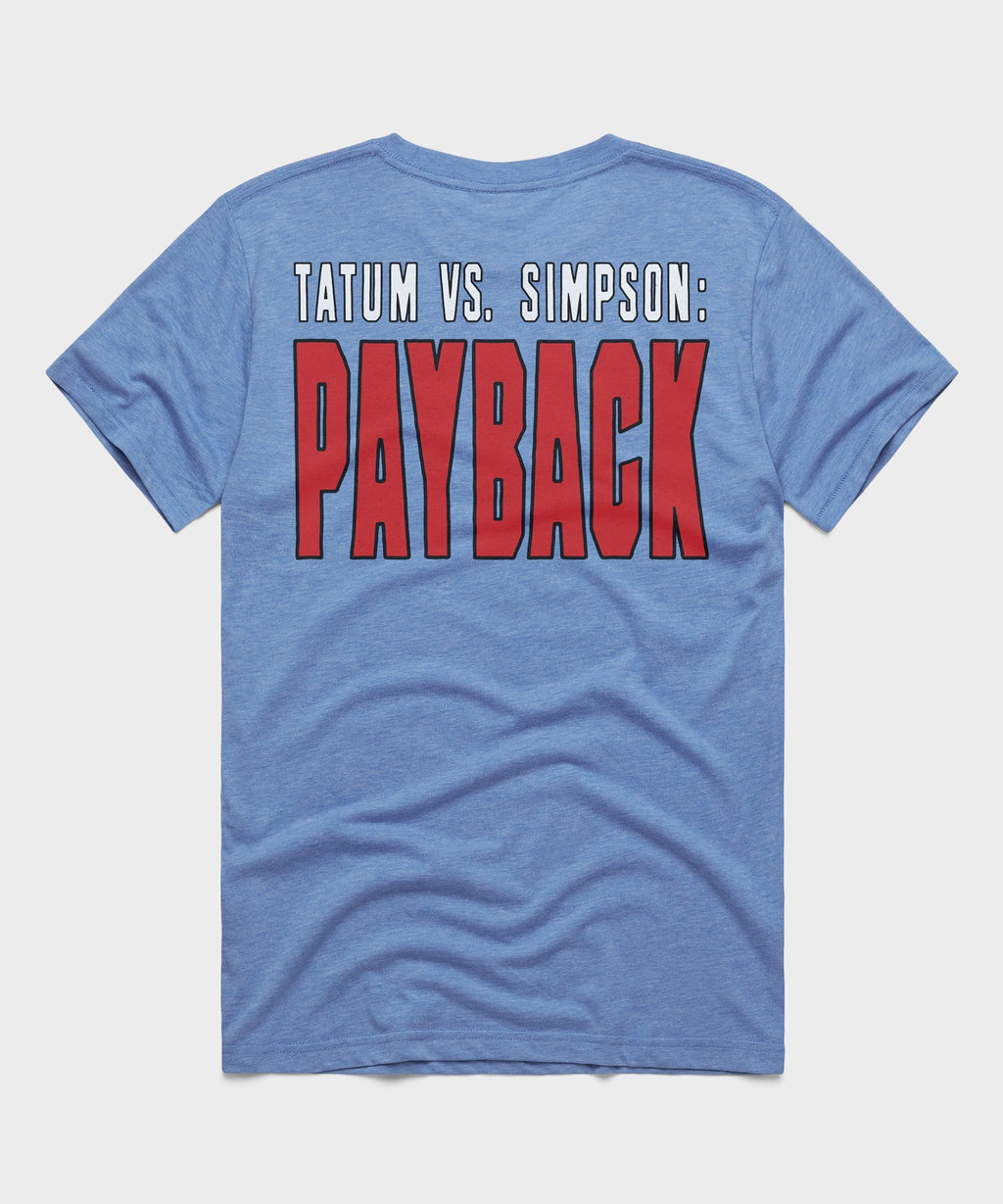 The Simpsons Tatum Vs Simpson Payback Unisex