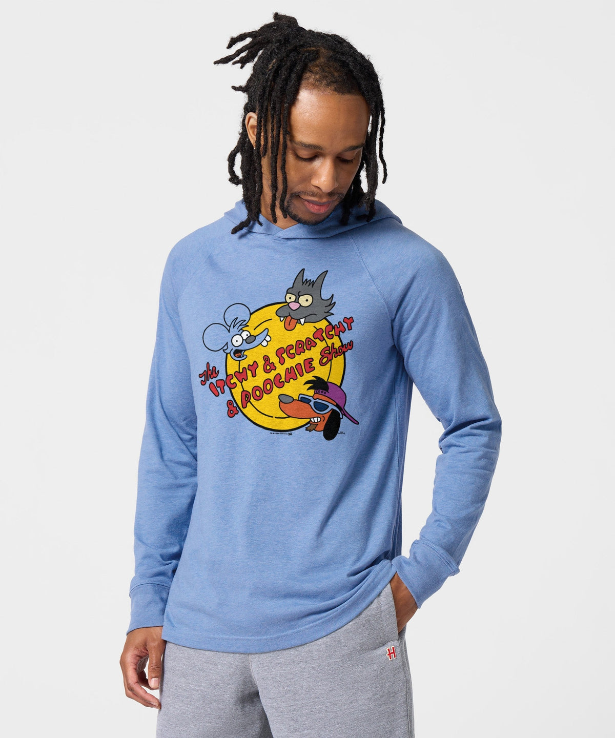 The Simpsons The Itchy And Scratchy And Poochie Show Lightweight Unisex