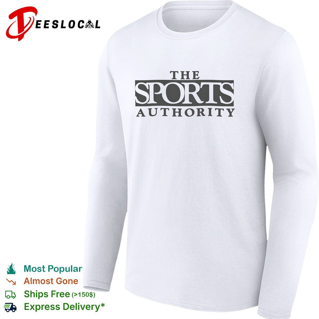 The Sports Authority Parody The Sports Authority Logo Retro Sports Parody Shirt Unisex