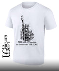 The Statue of Liberty Knicks Miracles happen to those who believe shirt Unisex