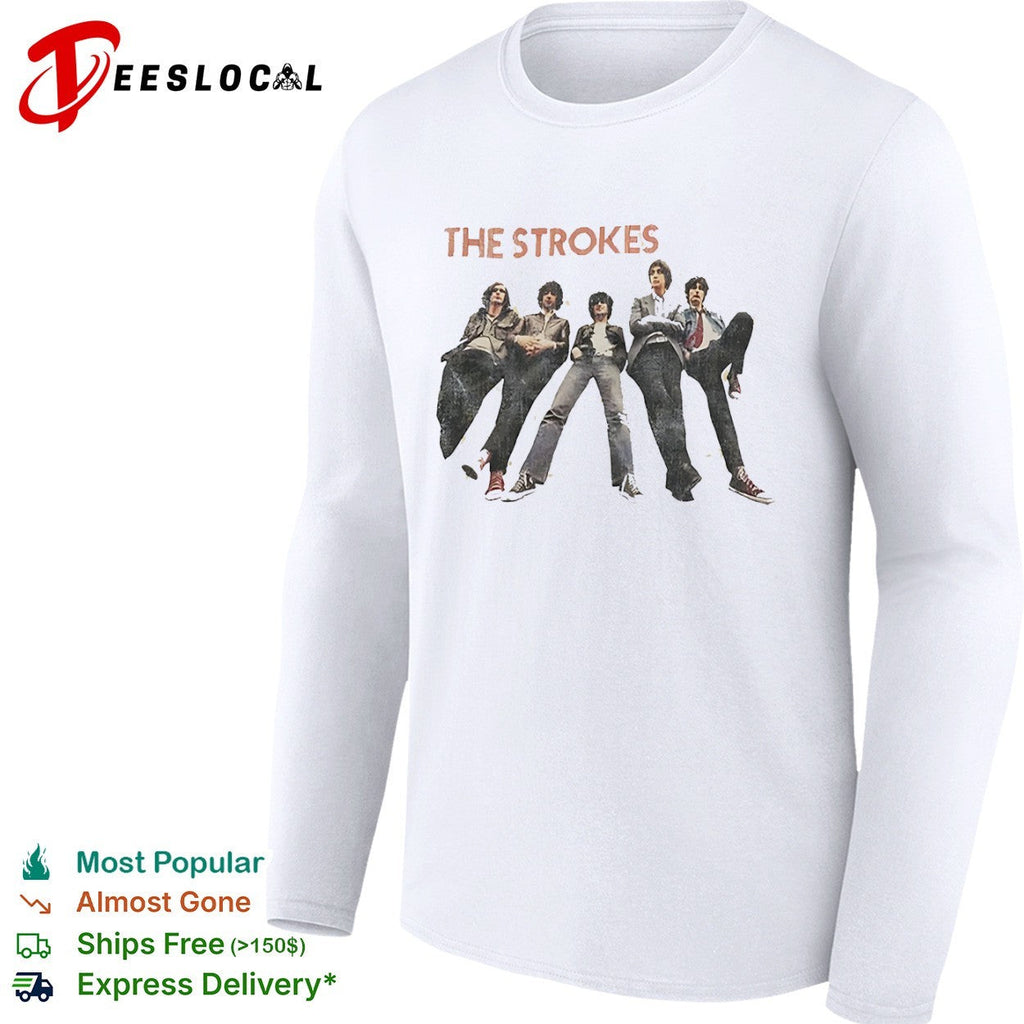 The Strokes Julian Casablancas Nick Valensi Albert Hammond Jr Nikolai Fraiture shirt Unisex