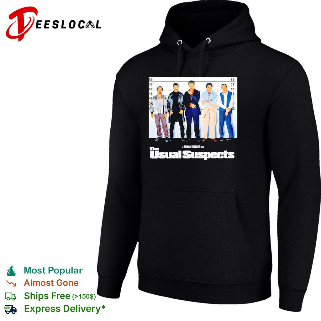 The Usual Suspects Movie Poster Cast Bryan Singer Film Shirt Unisex
