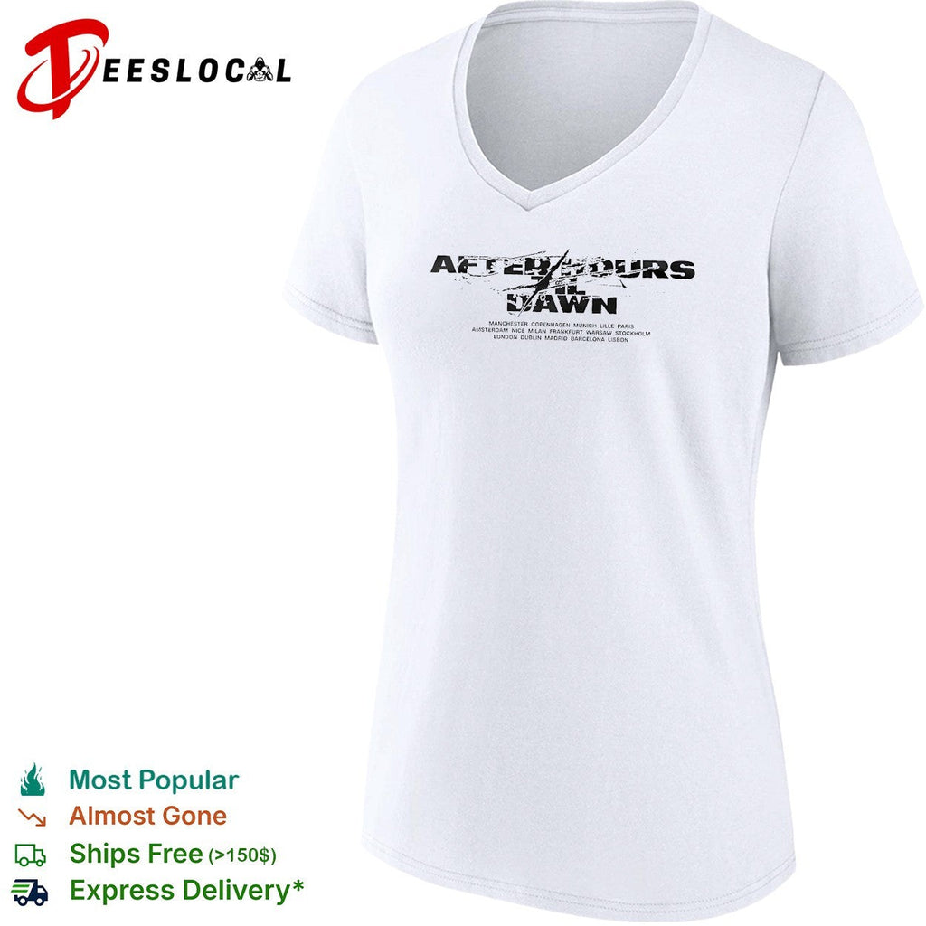 The Weeknd After Hours Til Dawn 2026 Europe And UK XO shirt Unisex