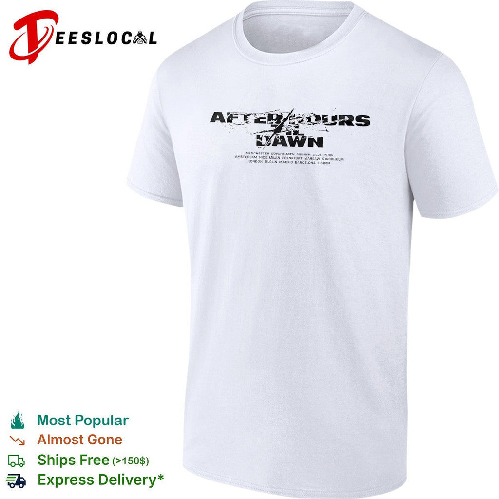 The Weeknd After Hours Til Dawn 2026 Europe And UK XO shirt Unisex