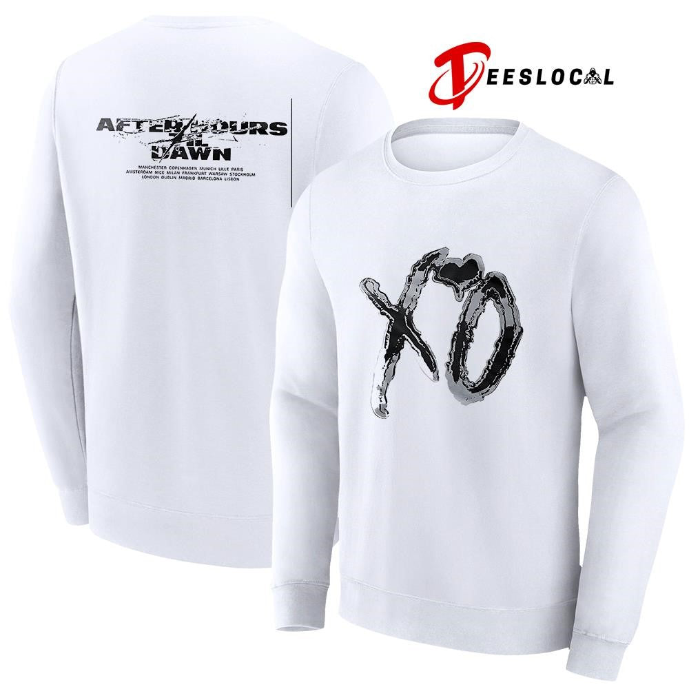 The Weeknd After Hours Til Dawn Europe and UK XO stadium shirt Unisex