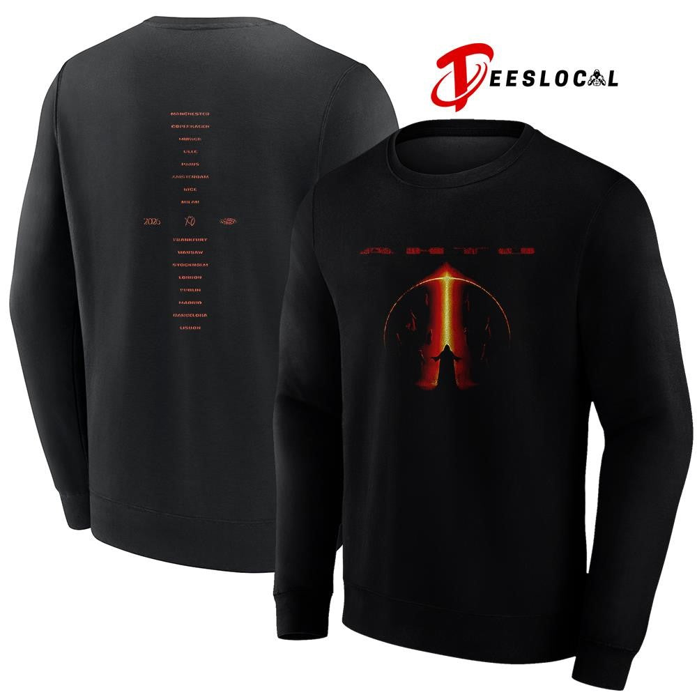 The Weeknd After Hours Til Dawn Europe and UK tradition cities shirt Unisex