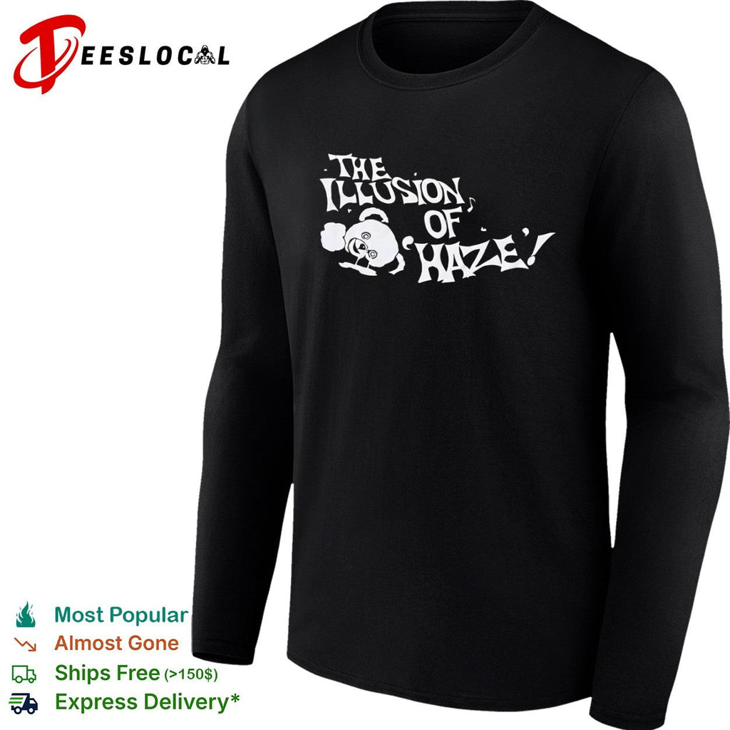 The illusion of haze melting bear shirt Unisex