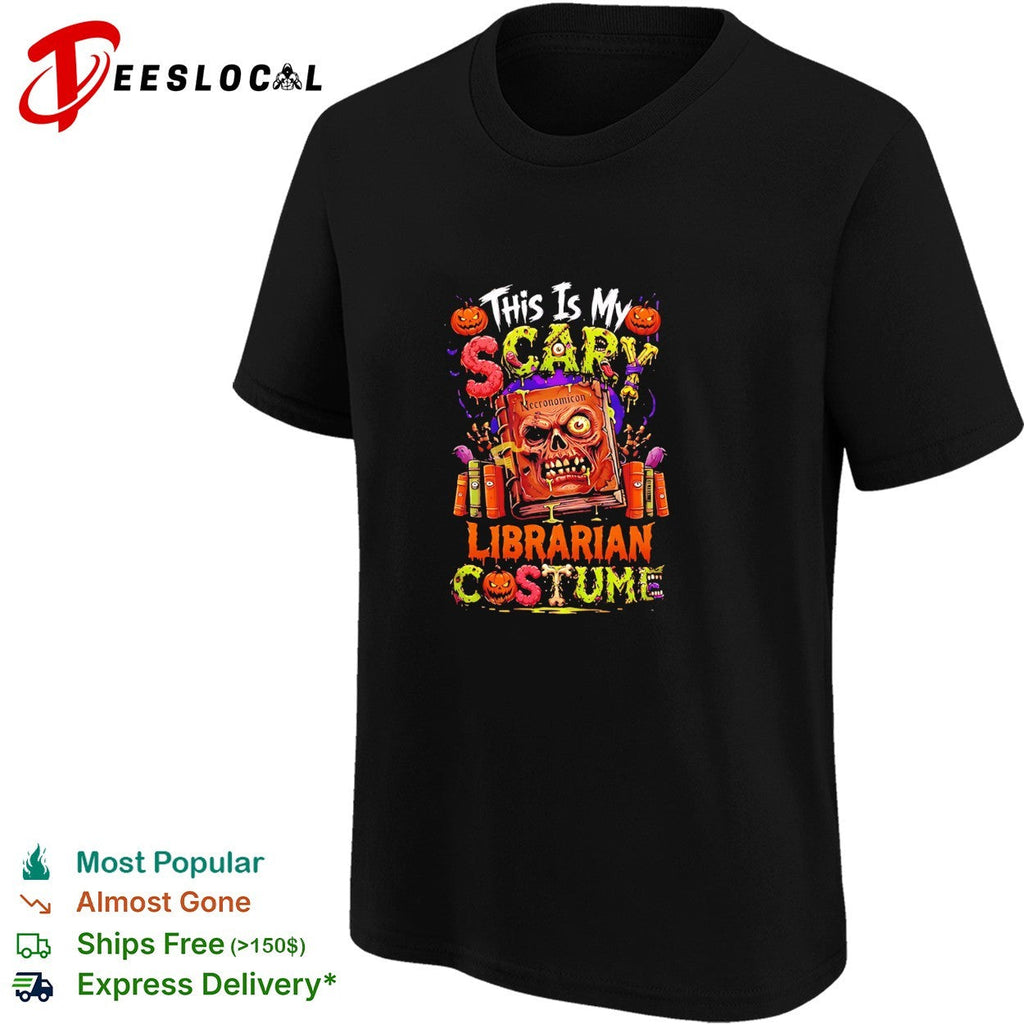 This is my scary Librarian costume shirt Unisex