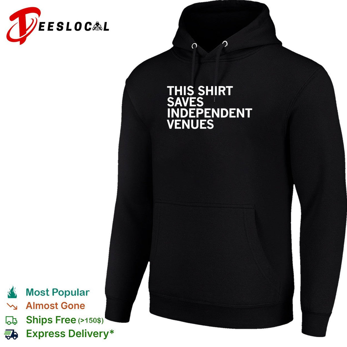 This shirt saves independent venues shirt Unisex
