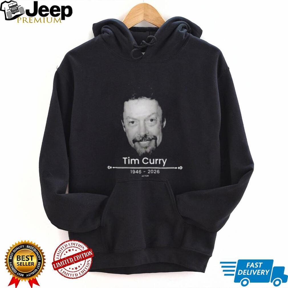 Tim Curry Rip 1946 2026 Actor Shirt