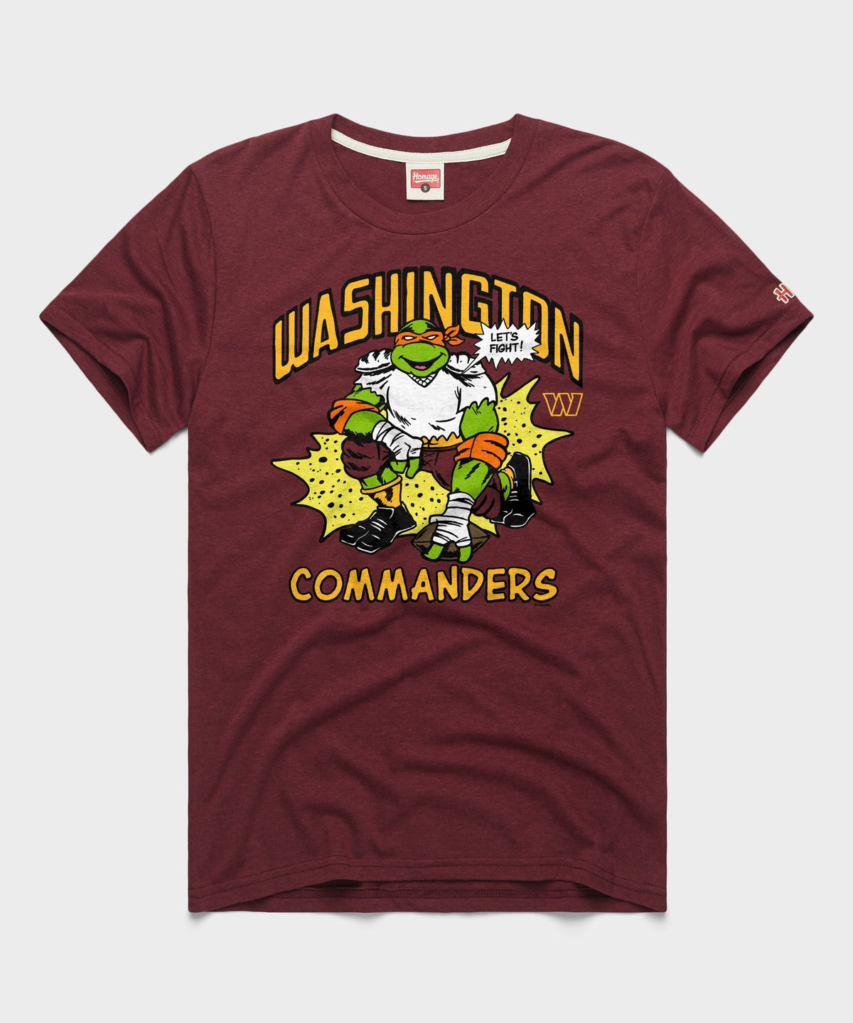 TMNT Michelangelo x Washington Commanders Unisex