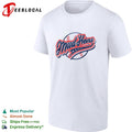 Toledo Mud Hens baseball script logo Americana stars and stripes lettering shirt Unisex