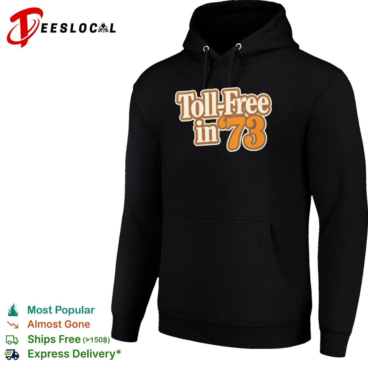 Toll Free in 73 Nostalgic Telephone Service History shirt Unisex