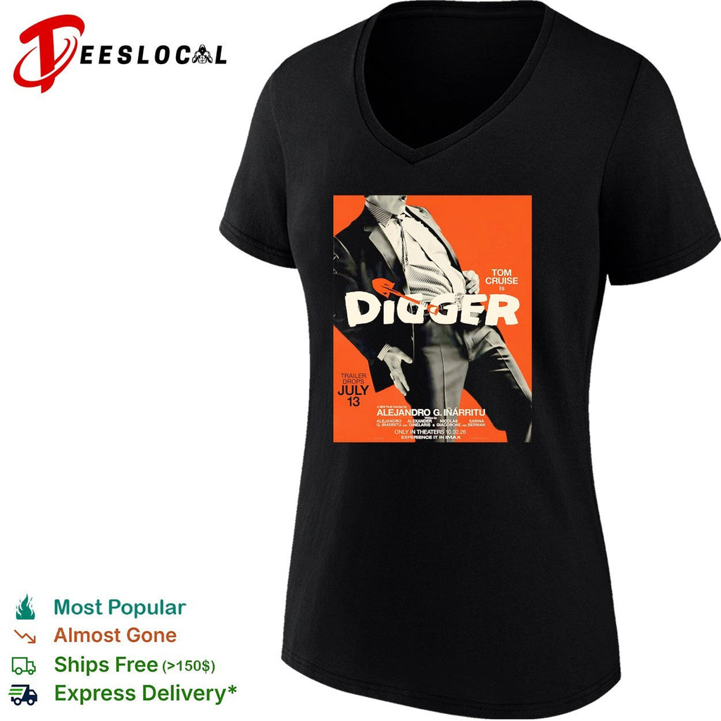 Tom Cruise Digger close up movie poster shirt Unisex