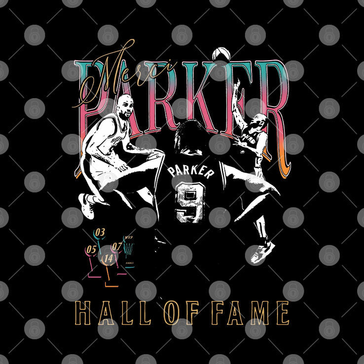 Tony Parker Hall Of Fame T Shirt Unisex