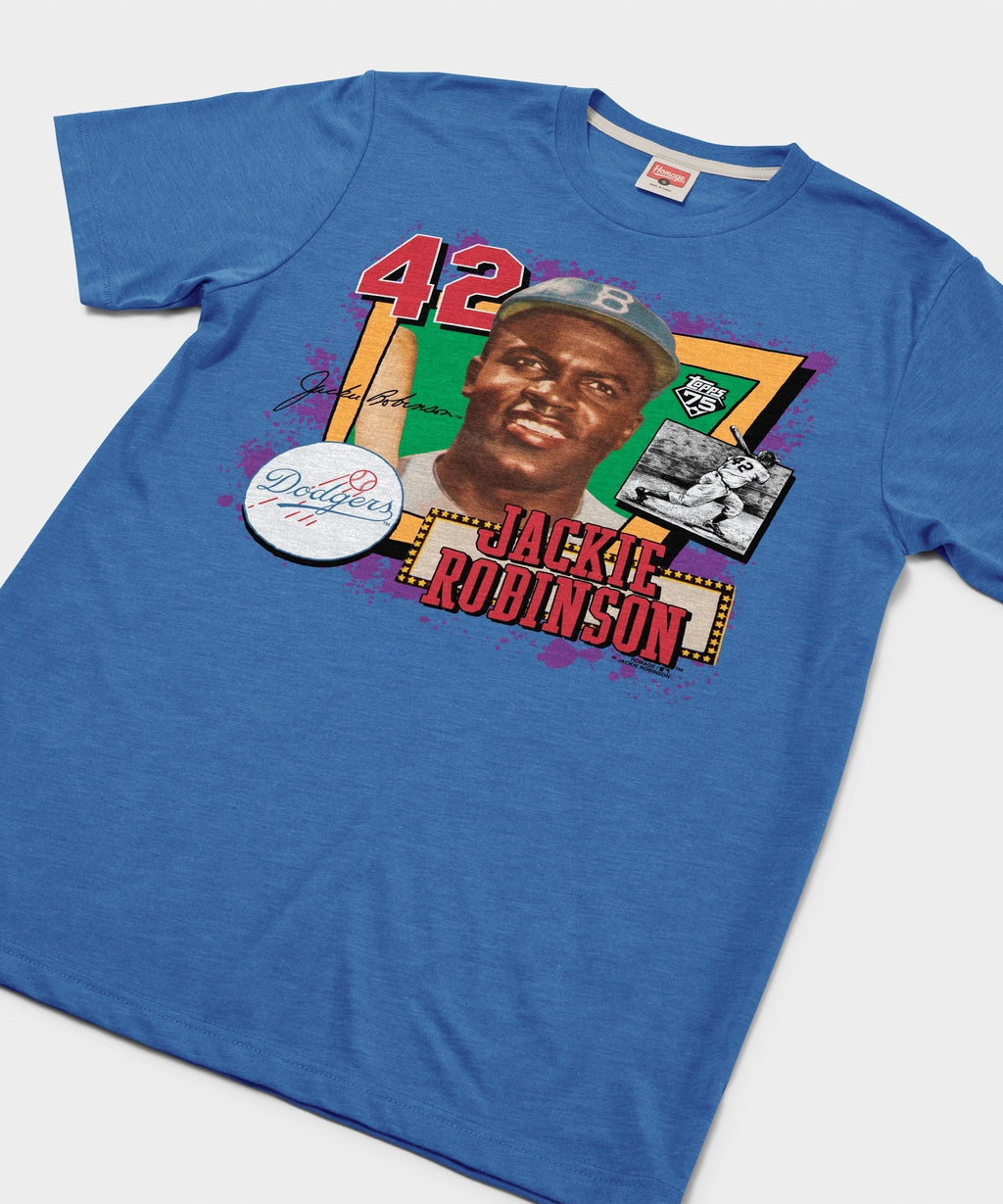 Topps 75 Jackie Robinson Dodgers Unisex