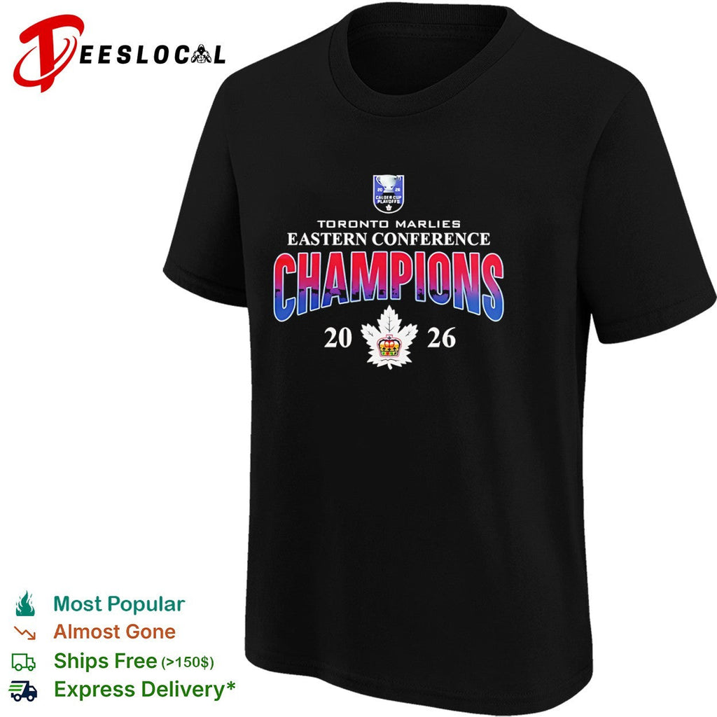 Toronto Marlies Eastern Conference Champions 2026 Calder Cup Playoffs Logo shirt Unisex