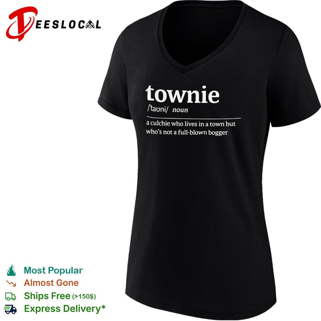 Townie noun meaning definition shirt Unisex