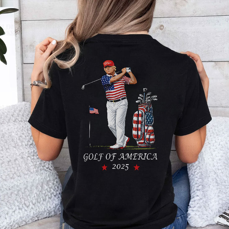 Trump Golf Of America 2025 Shirt Unisex