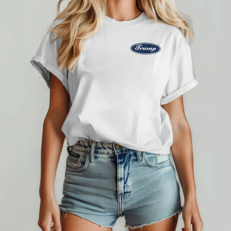 Trump Middle Finger Funny Ford T Shirt Unisex