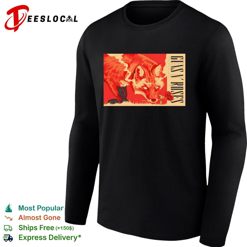 Two foxes dramatic confrontation concert framed poster art shirt Unisex
