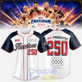 UFC Freedom 250 White House Exclusive Baseball Jersey Unisex