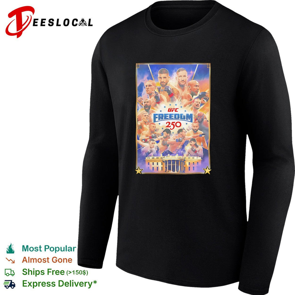 UFC White House freedom 250 shirt Unisex