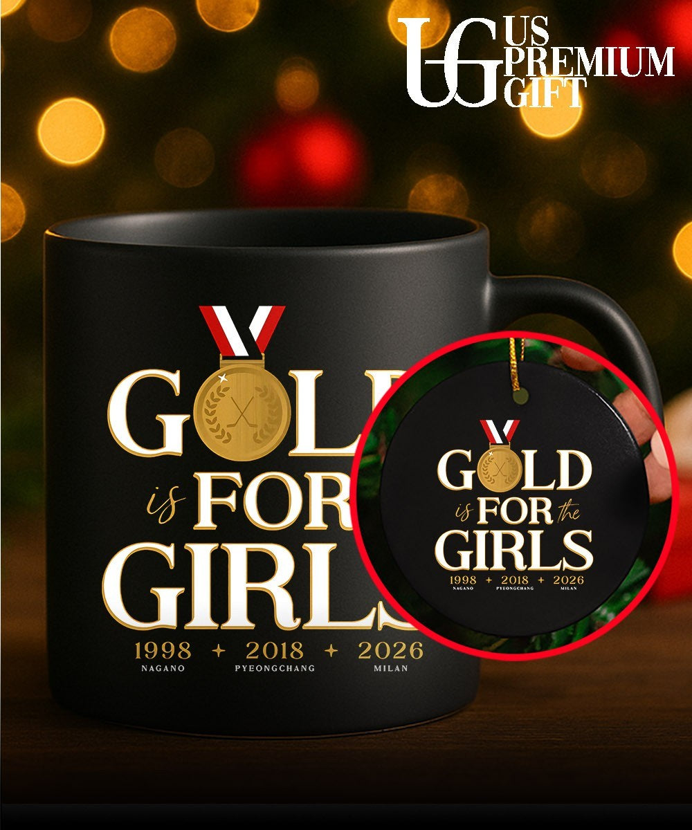 USA Women’s Hockey Olympics Gold Is For the Girls 1998 2018 2026 Milan shirt Unisex