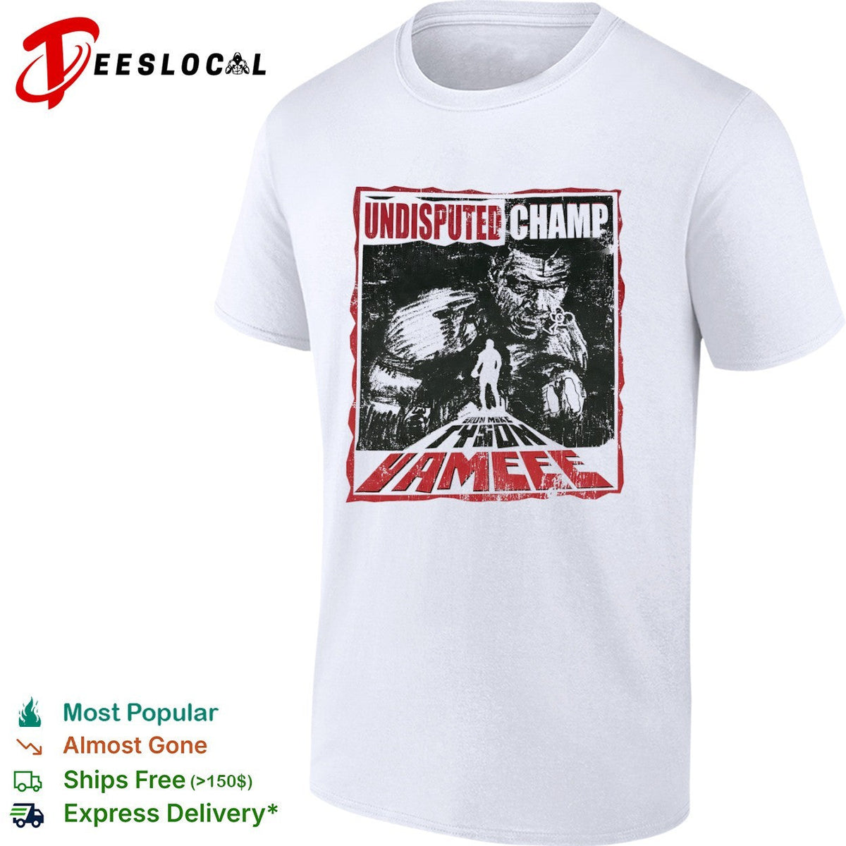 Undisputed Champ Hameee shirt Unisex