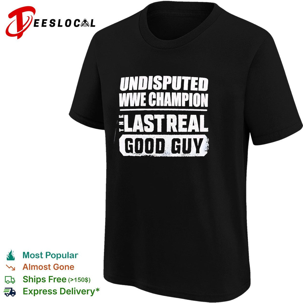 Undisputed champion the last real good guy retro shirt Unisex
