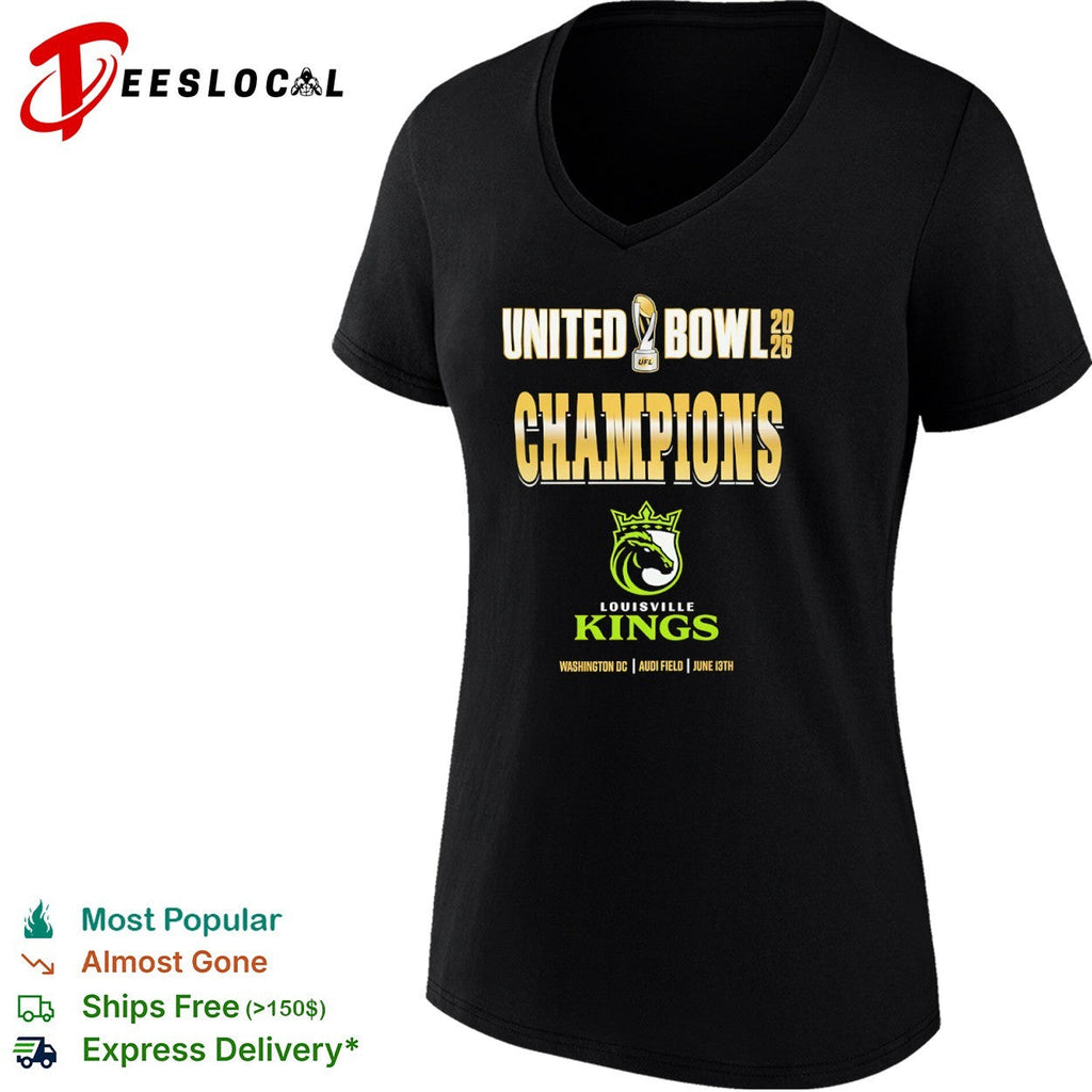 United Bowl 2026 Champions Louisville Kings Washington DC Audi Field June 13th shirt Unisex
