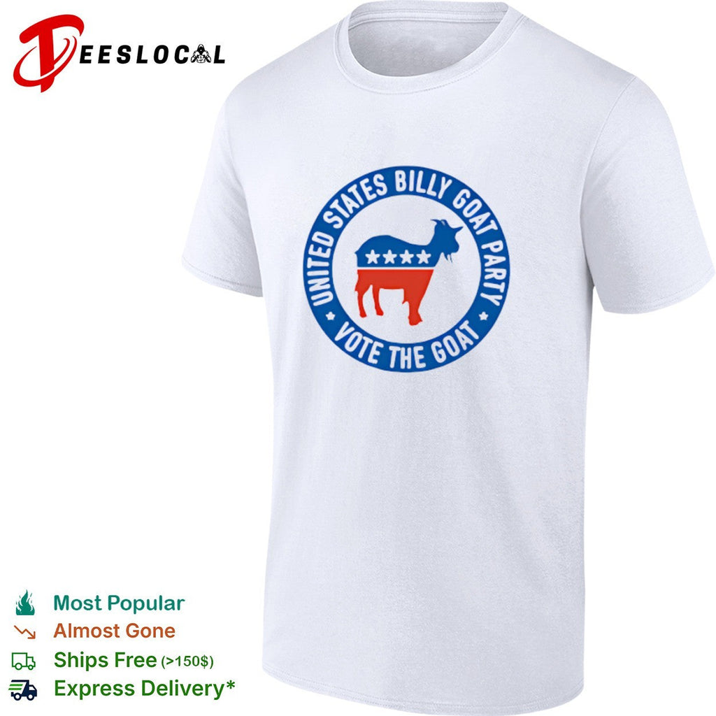 United States Billy Goat Party Vote the Goat American Politics Satire shirt Unisex