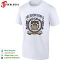 United States of America freedom rings 250 semiquincentennial celebration 1776 2026 liberty bell shirt