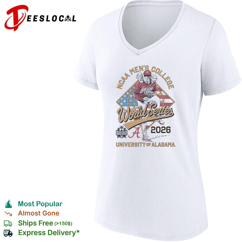 University of Alabama NCAA Men’s College World Series 2026 shirt Unisex