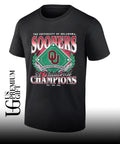 University of Oklahoma Sooners NCAA Division I Baseball 3X National Champions shirt Unisex
