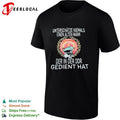 Unterschatze niemals einen alten DDR gedient hat shirt Unisex