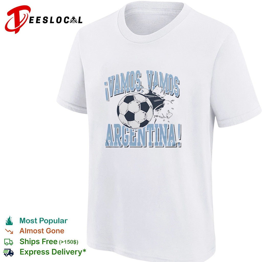 Vamos vamos Argentina soccer ball shirt Unisex