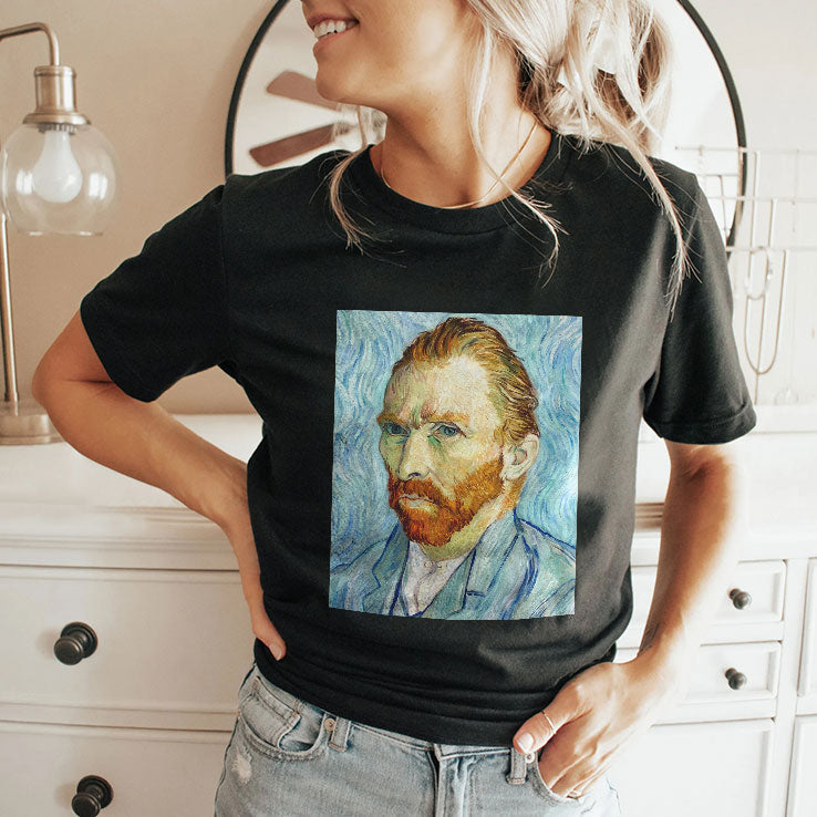 Van Gogh Self Portrait T Shirt Unisex