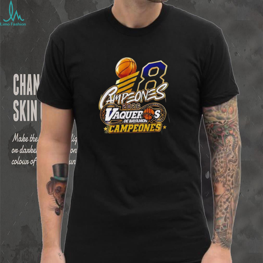 Vaqueros de Bayamon 2026 BSN Champions graphic shirt