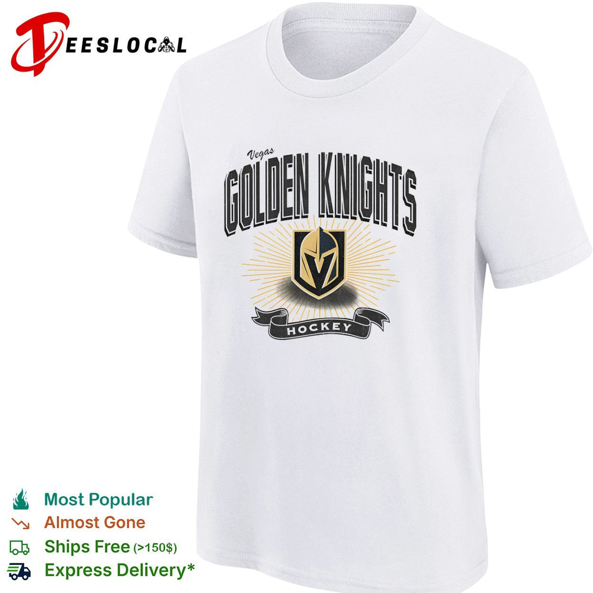 Vegas Golden Knights Hockey Logo Team Sport National Hockey League shirt Unisex