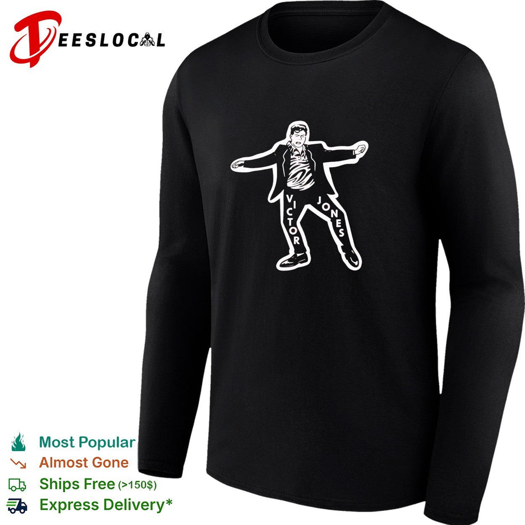 Victor Jones Seinfeld Kramer entrance pop culture parody character artistic shirt Unisex