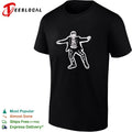 Victor Jones Seinfeld Kramer entrance pop culture parody character artistic shirt Unisex