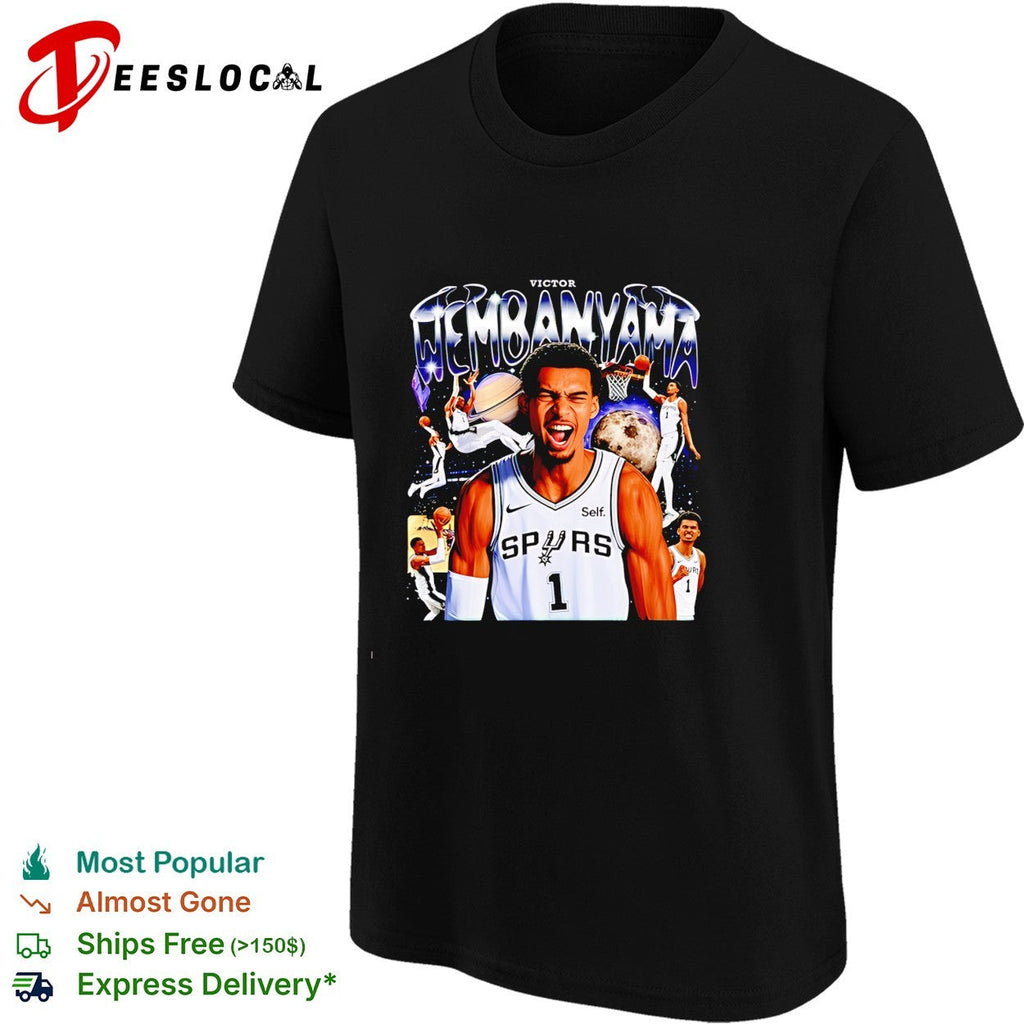 Victor Wembanyama San Antonio Spurs Alien Vintage Bootleg Graphic Finals 2026 shirt Unisex